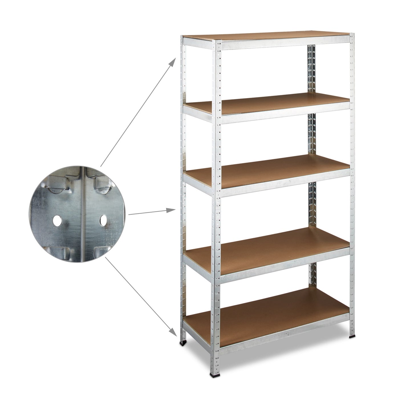 Storage shelf 1325 kg