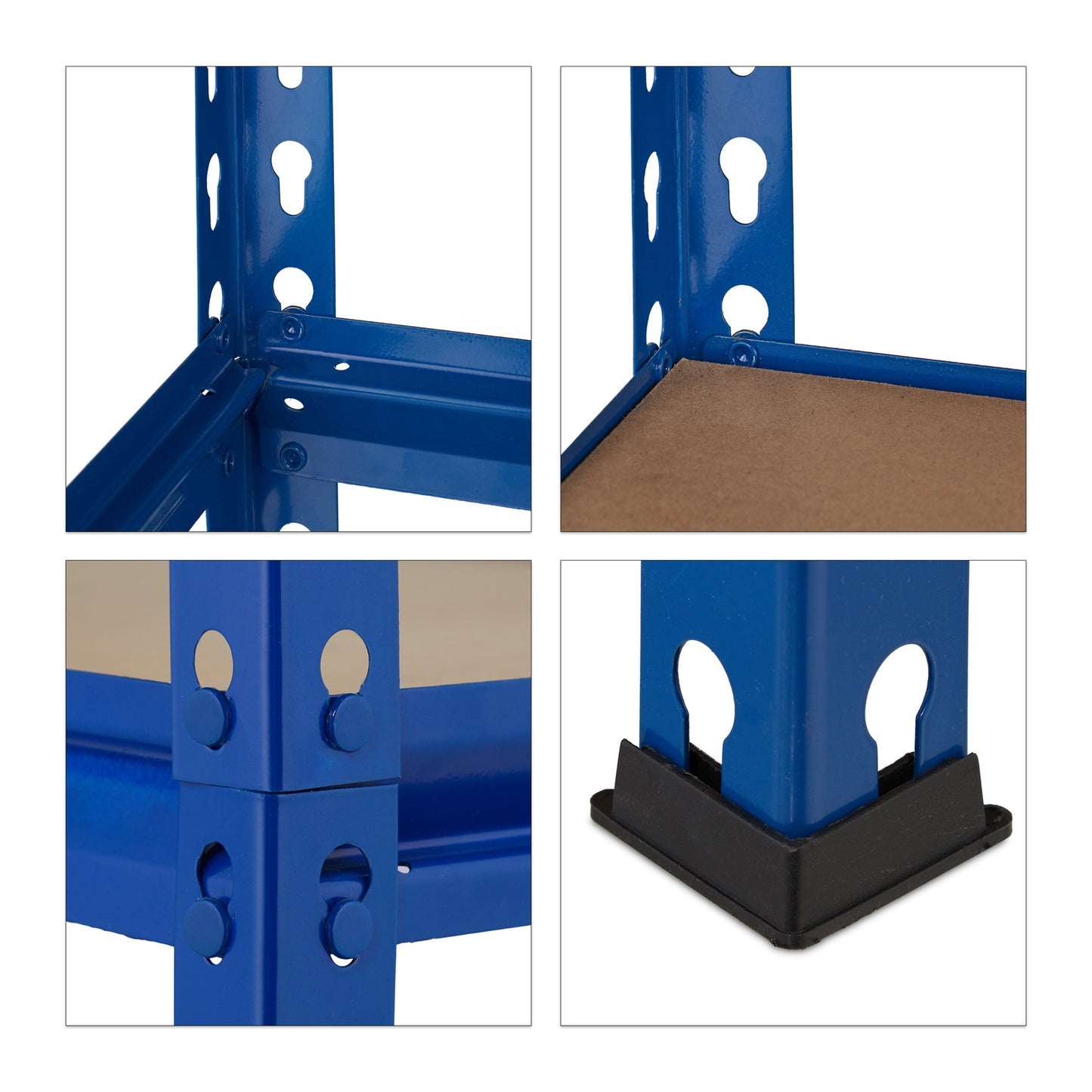 Storage shelf 1325 kg blue