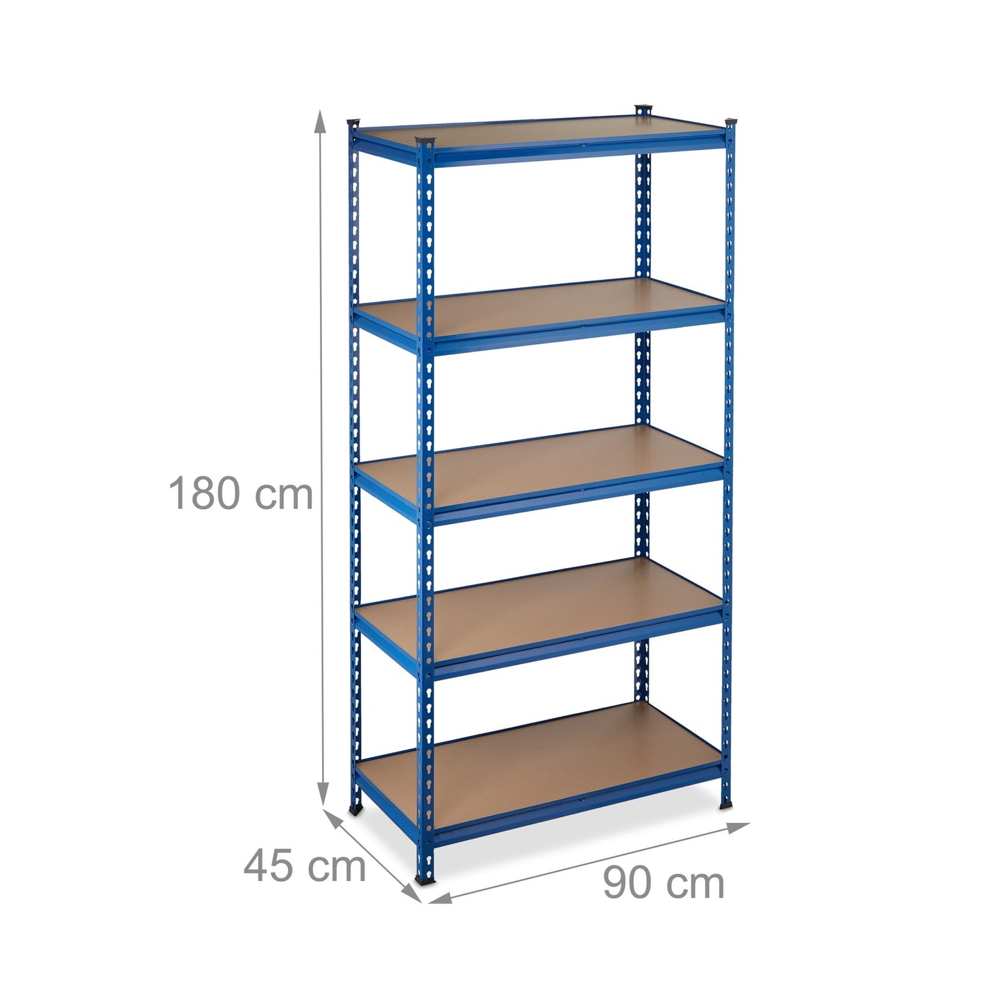 Storage shelf 1325 kg blue