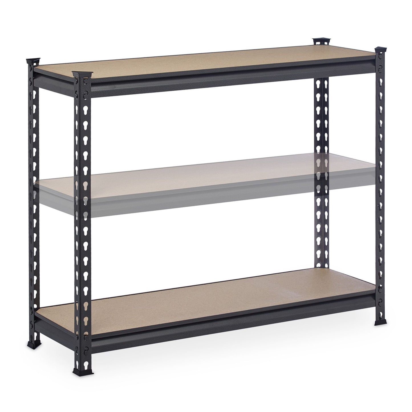 Storage shelf 1800 kg black