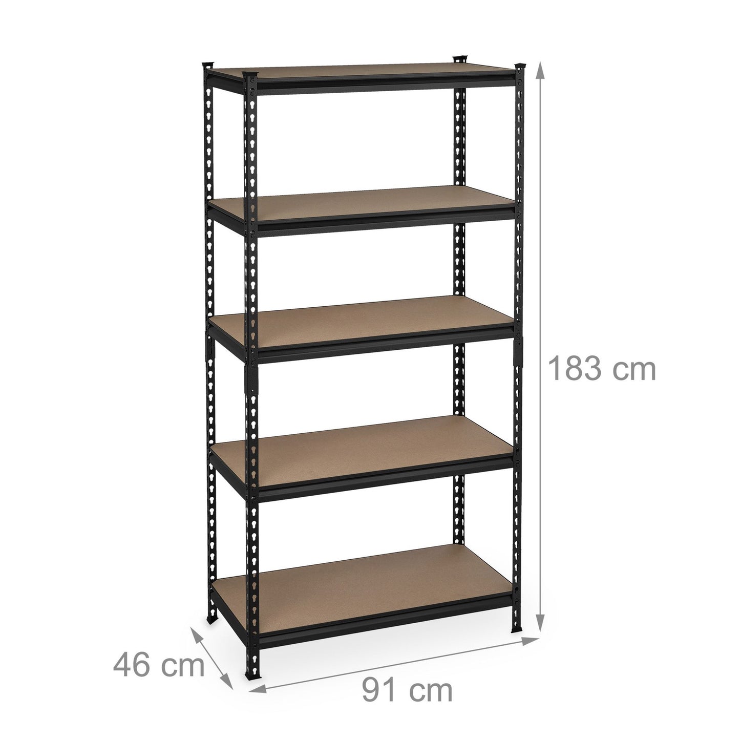 Storage shelf black