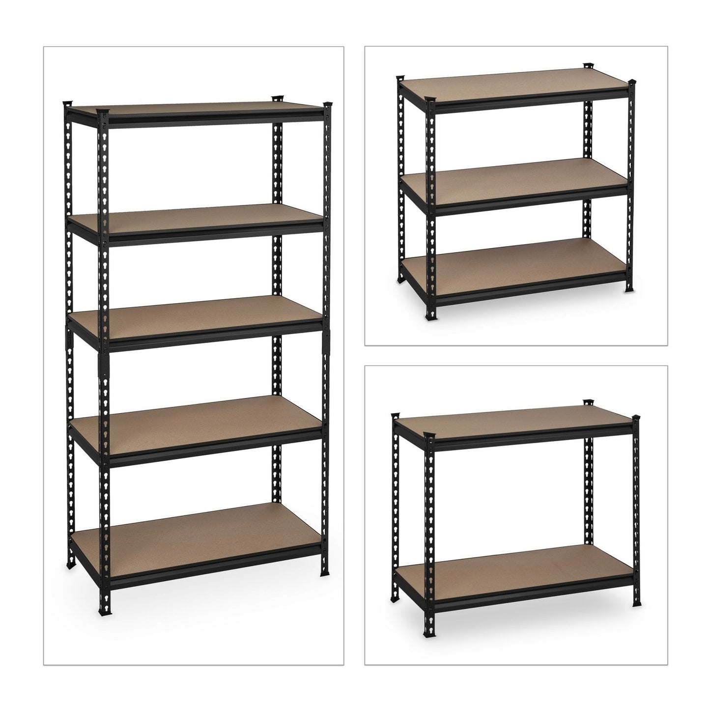 Storage shelf black