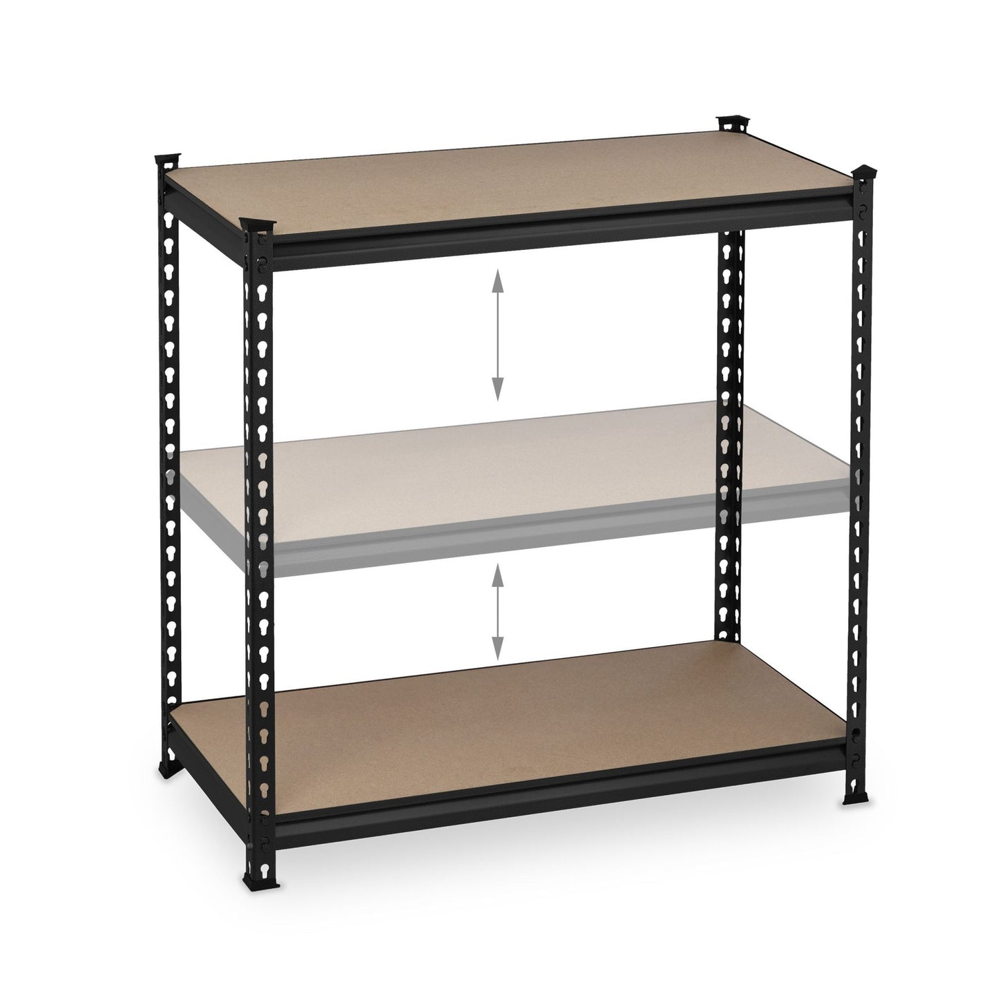 Storage shelf black
