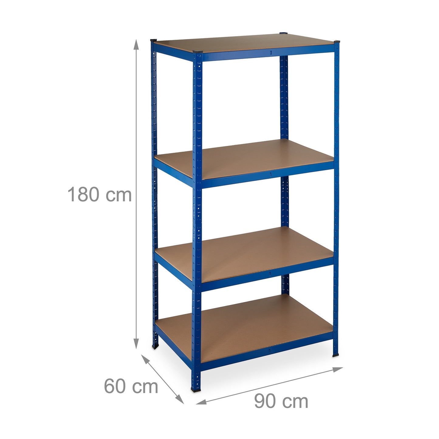Storage shelf blue
