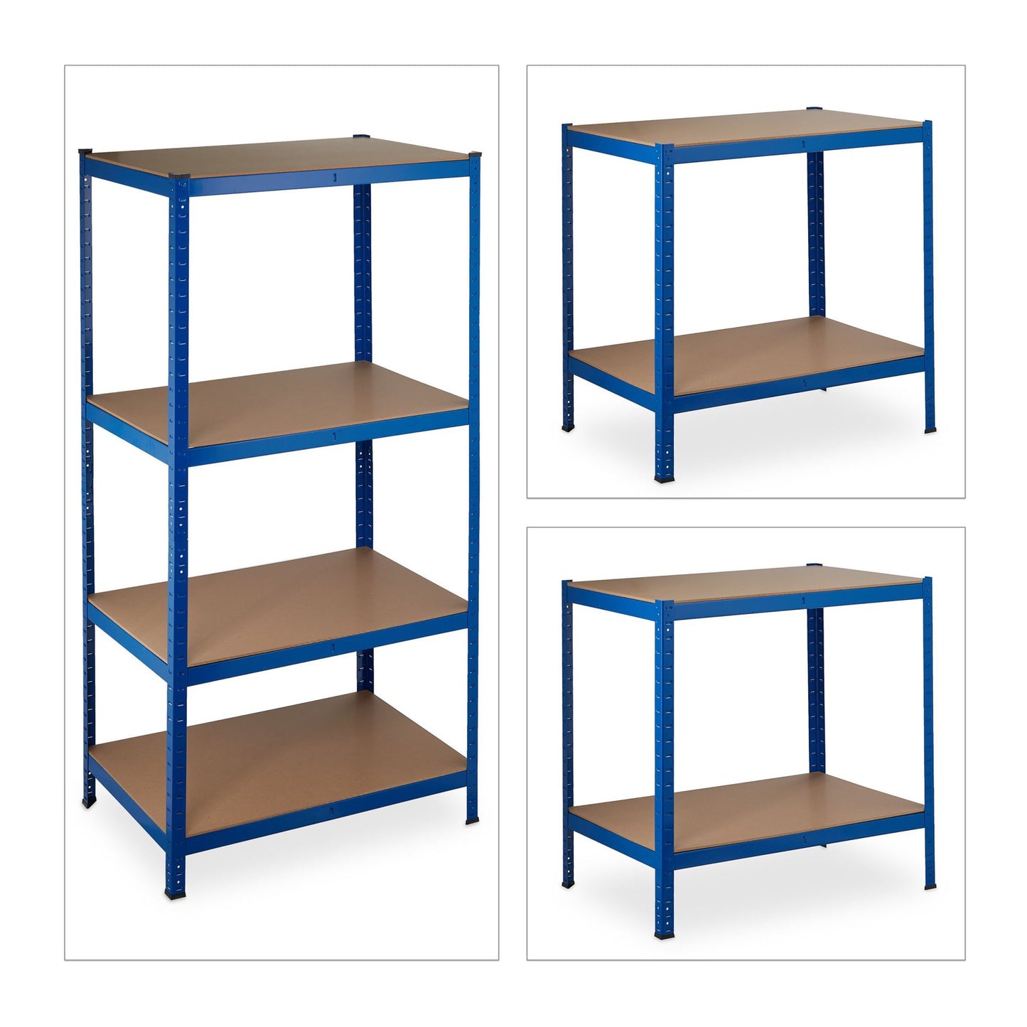 Storage shelf blue