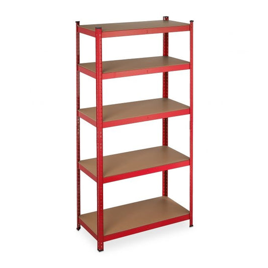 Storage shelf red