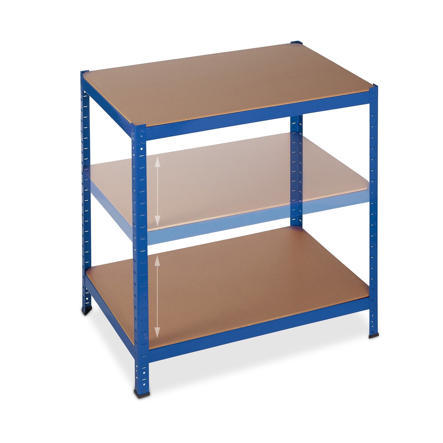 Storage shelf with 4 shelves