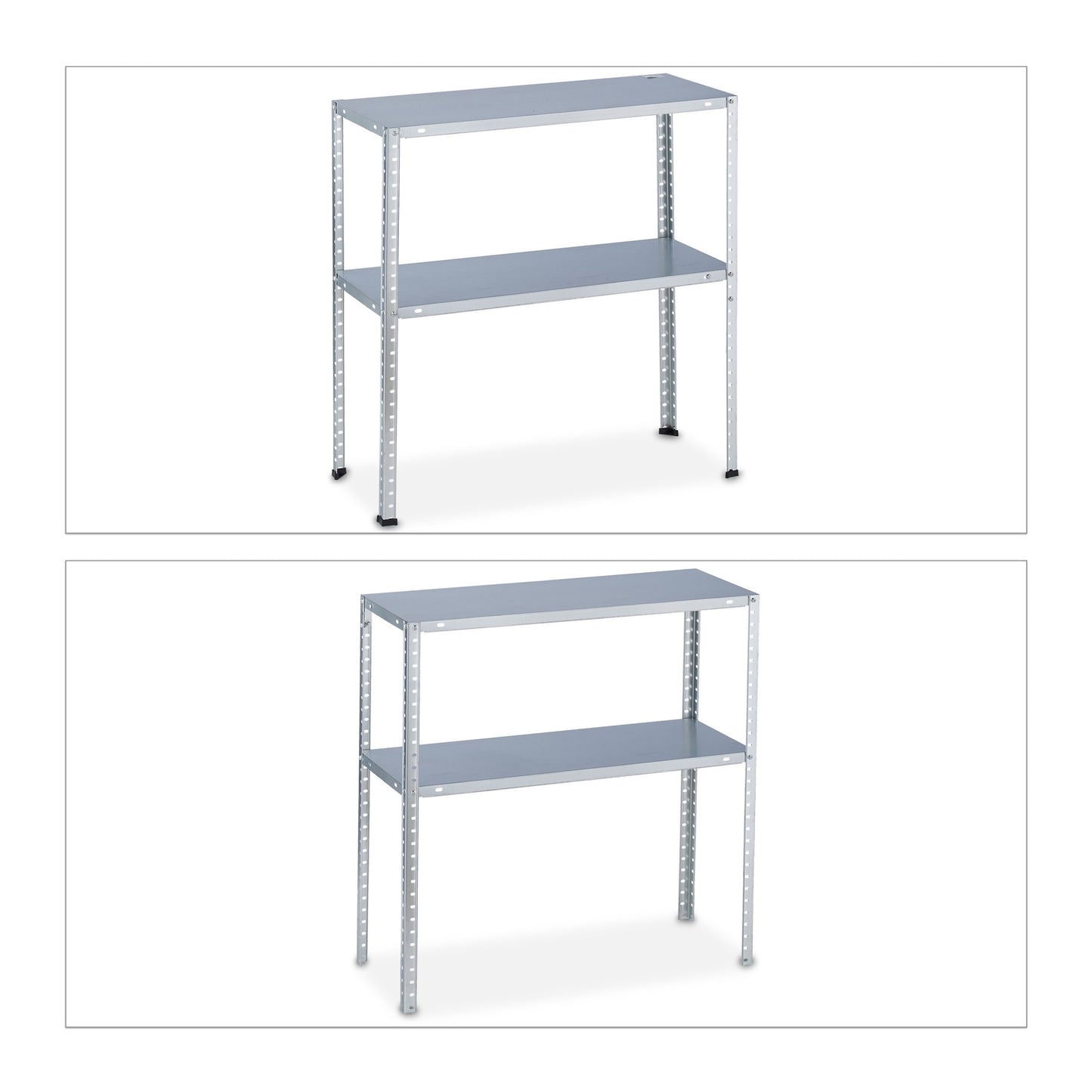 Storage shelf with 4 shelves