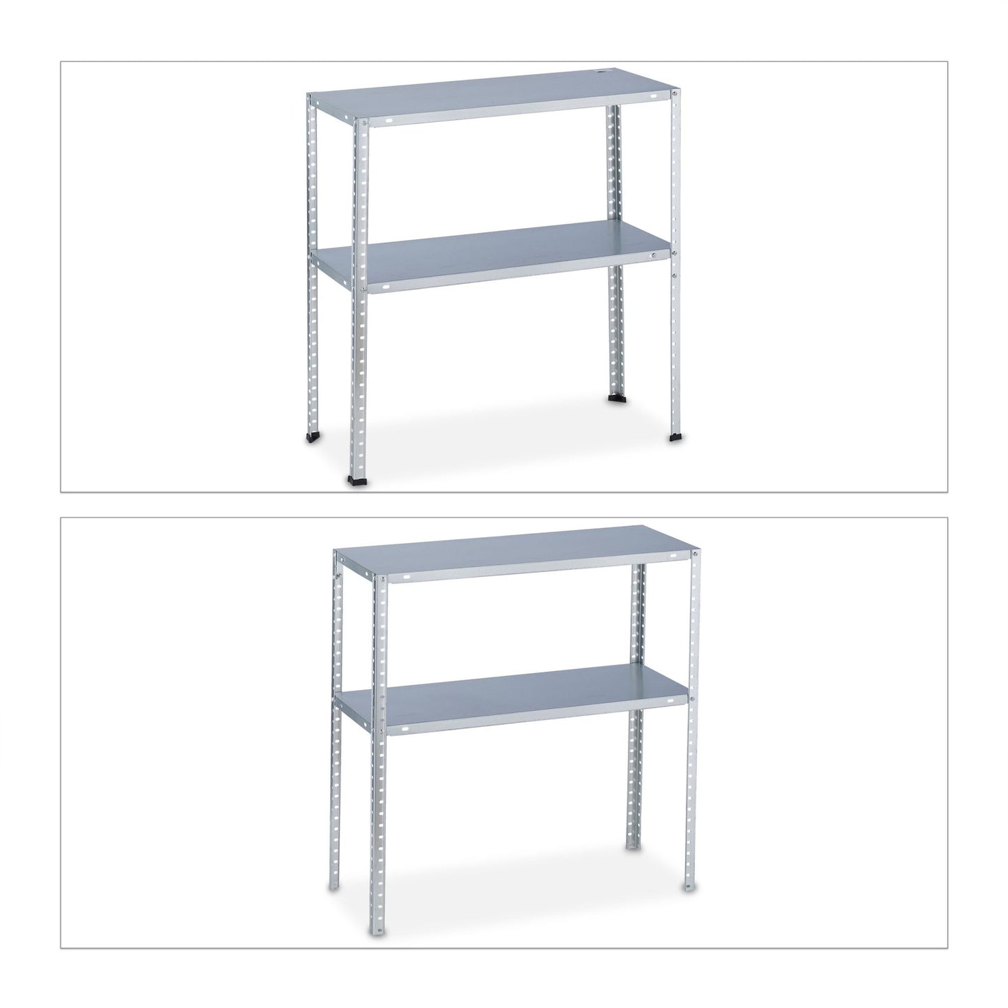 Storage shelf with 4 shelves