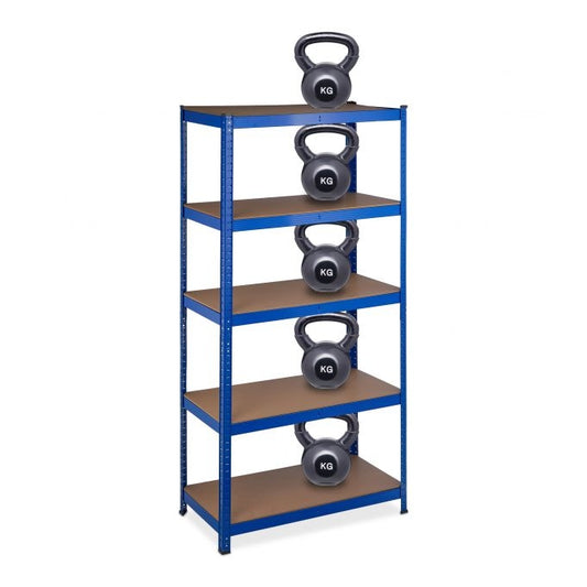 Storage shelf with 5 shelves