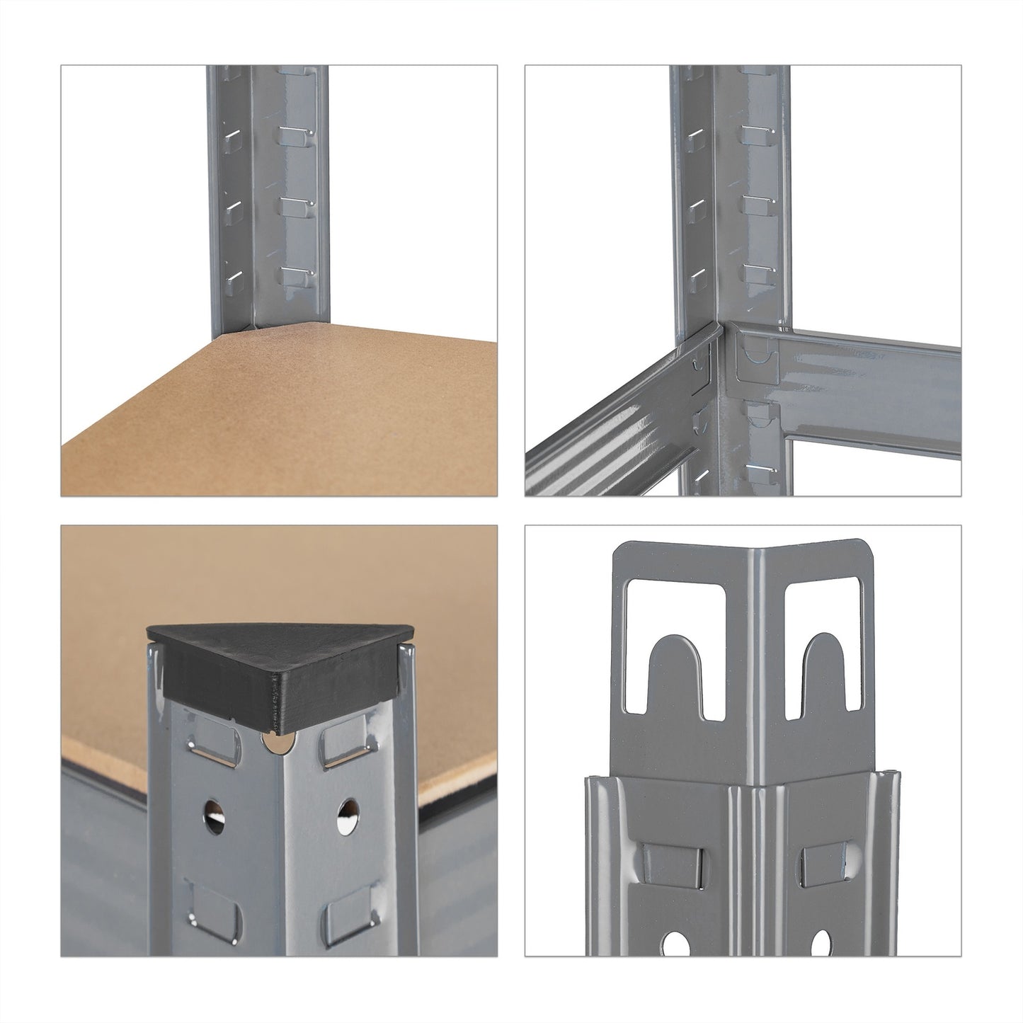 Storage shelf with 5 shelves