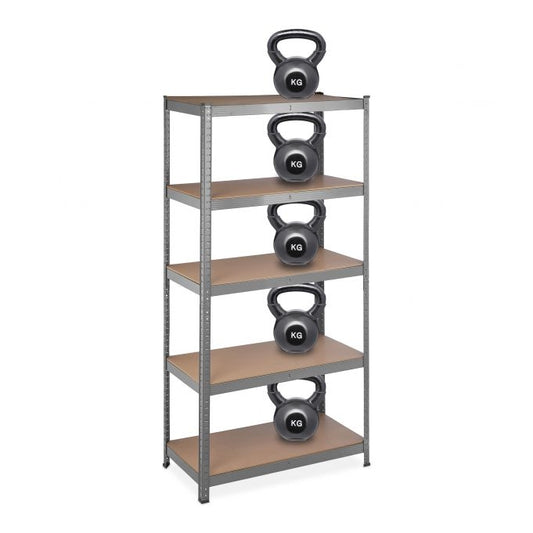 Storage shelf with 5 shelves