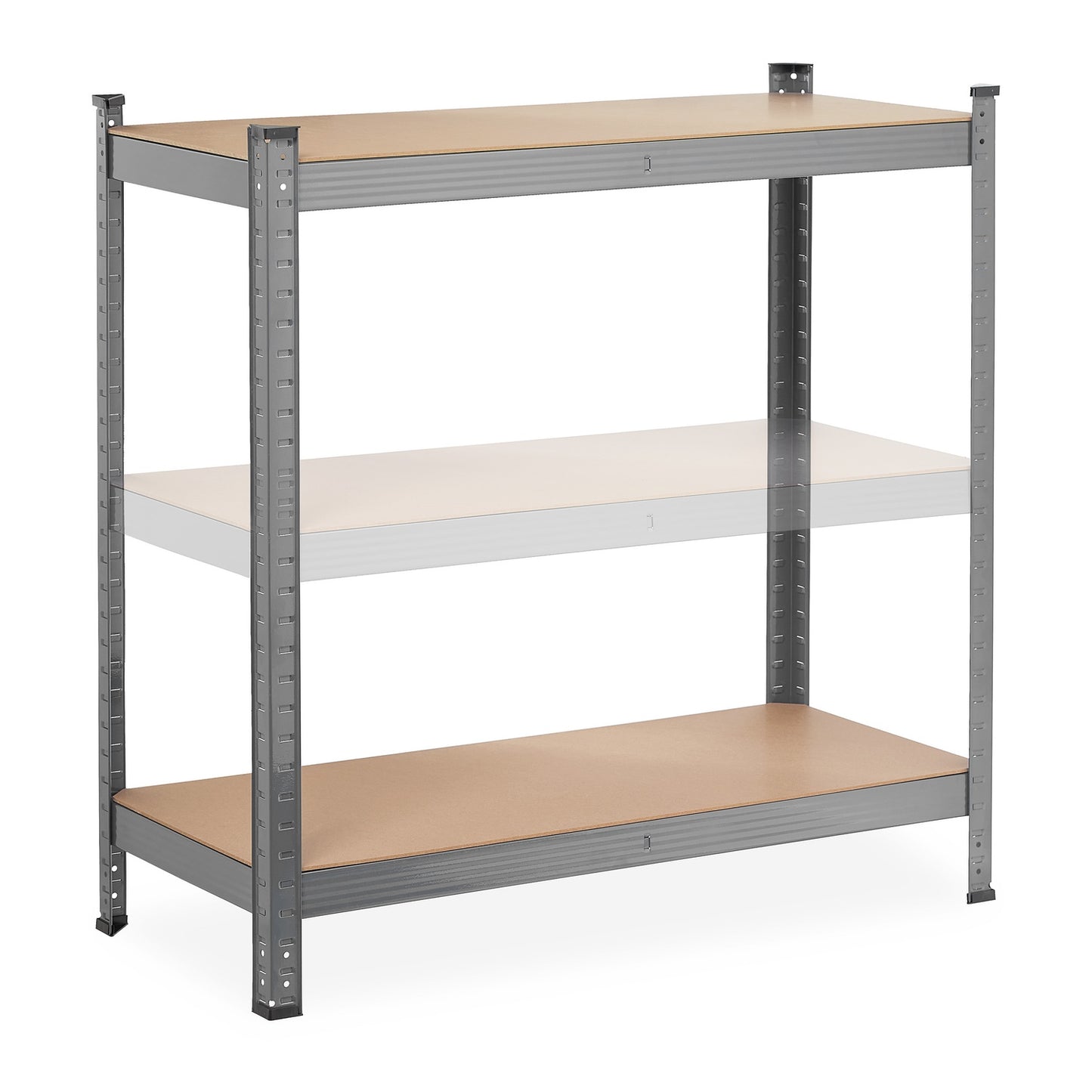 Storage shelf with 5 shelves