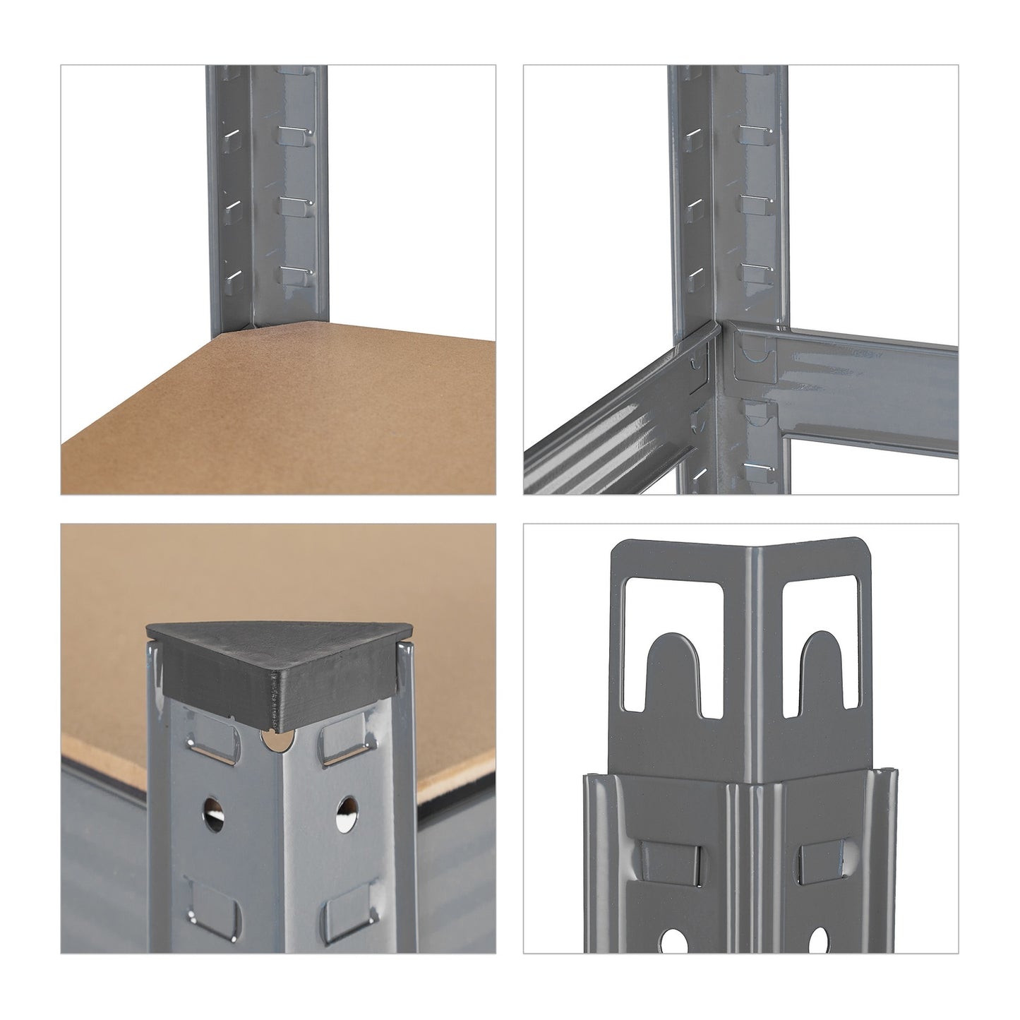 Storage shelf with 5 shelves