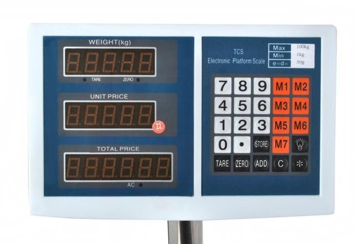Storage weight up to 100 kg