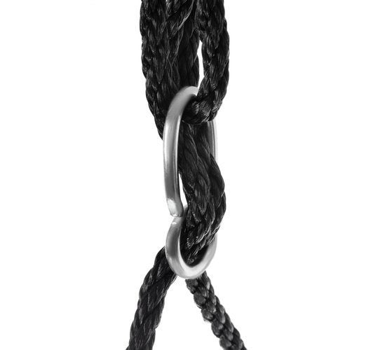 Stork&#39;s nest swing 100 cm black