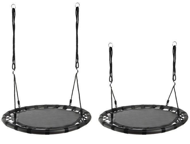 Stork&#39;s nest swing 100 cm black