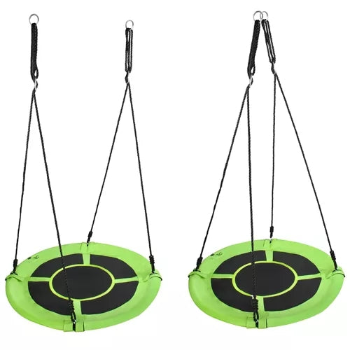 Stork's nest swing 100 cm green-black 23514
