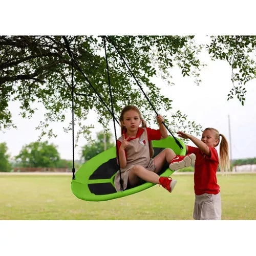 Stork's nest swing 100 cm green-black 23514