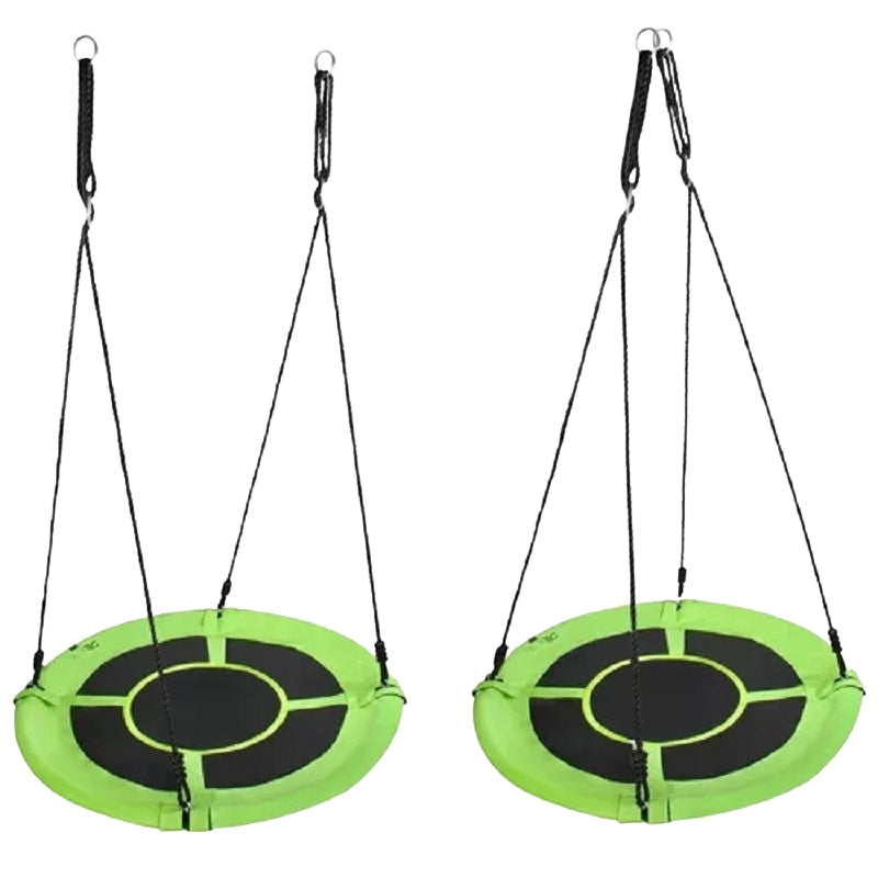 Stork's nest swing 100 cm green-black 23514