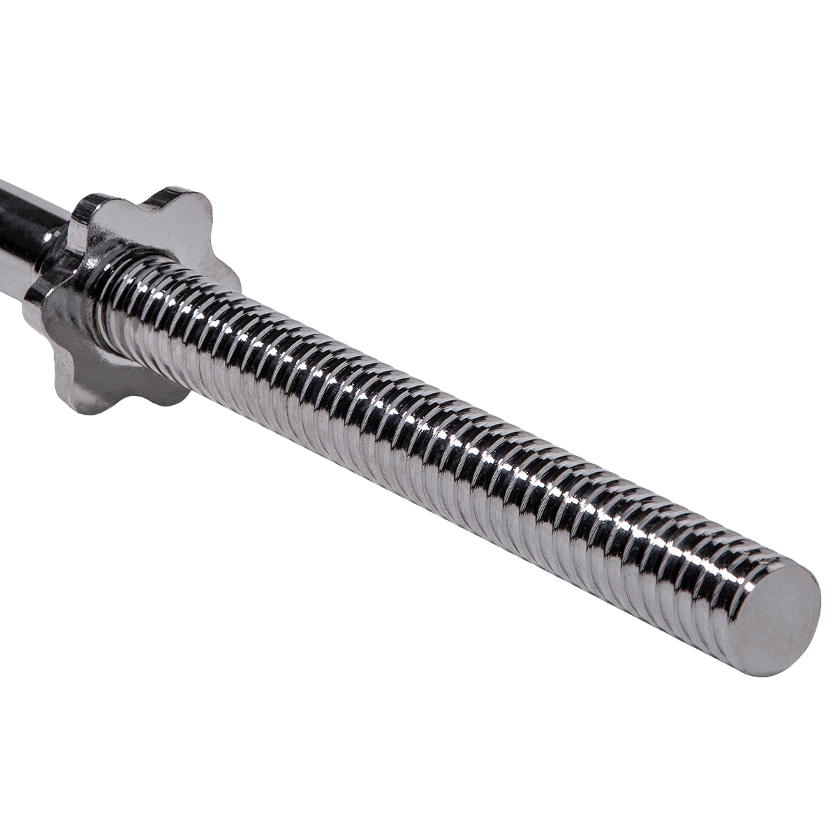 Straight Barbell 165 cm, 30 mm Diameter with Clamps