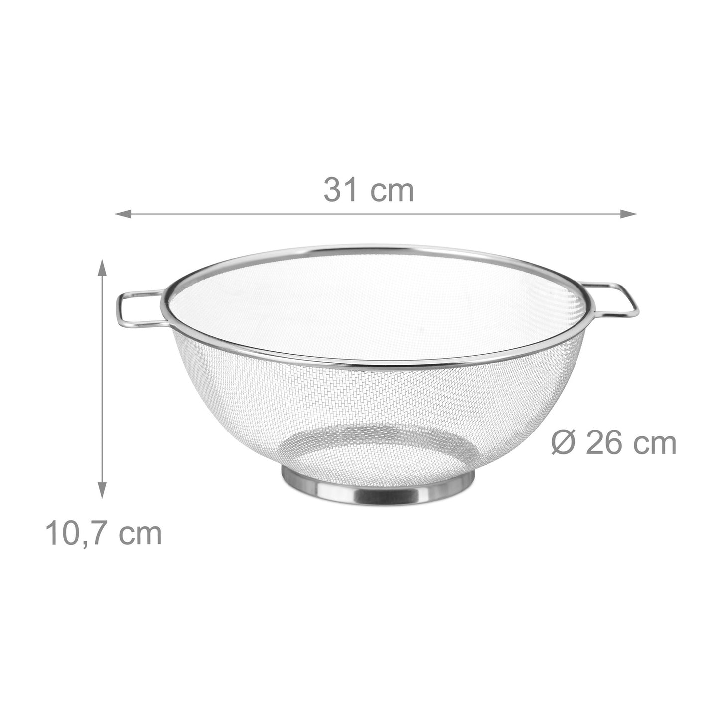 Strainer in stainless steel