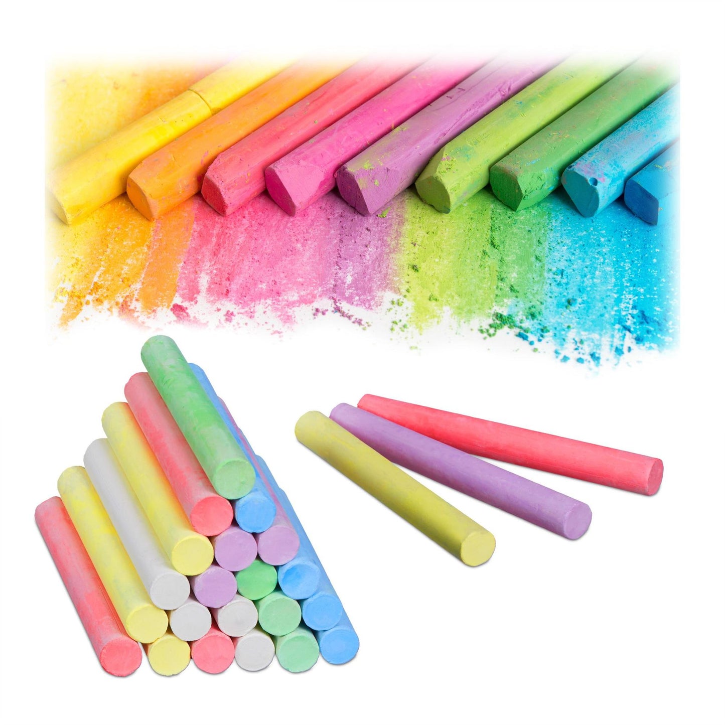 Street crayons 24-pack