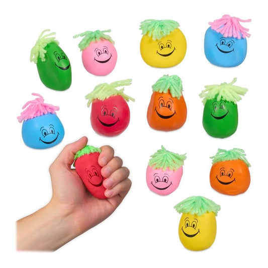 Stress ball 6 cm 12-pack