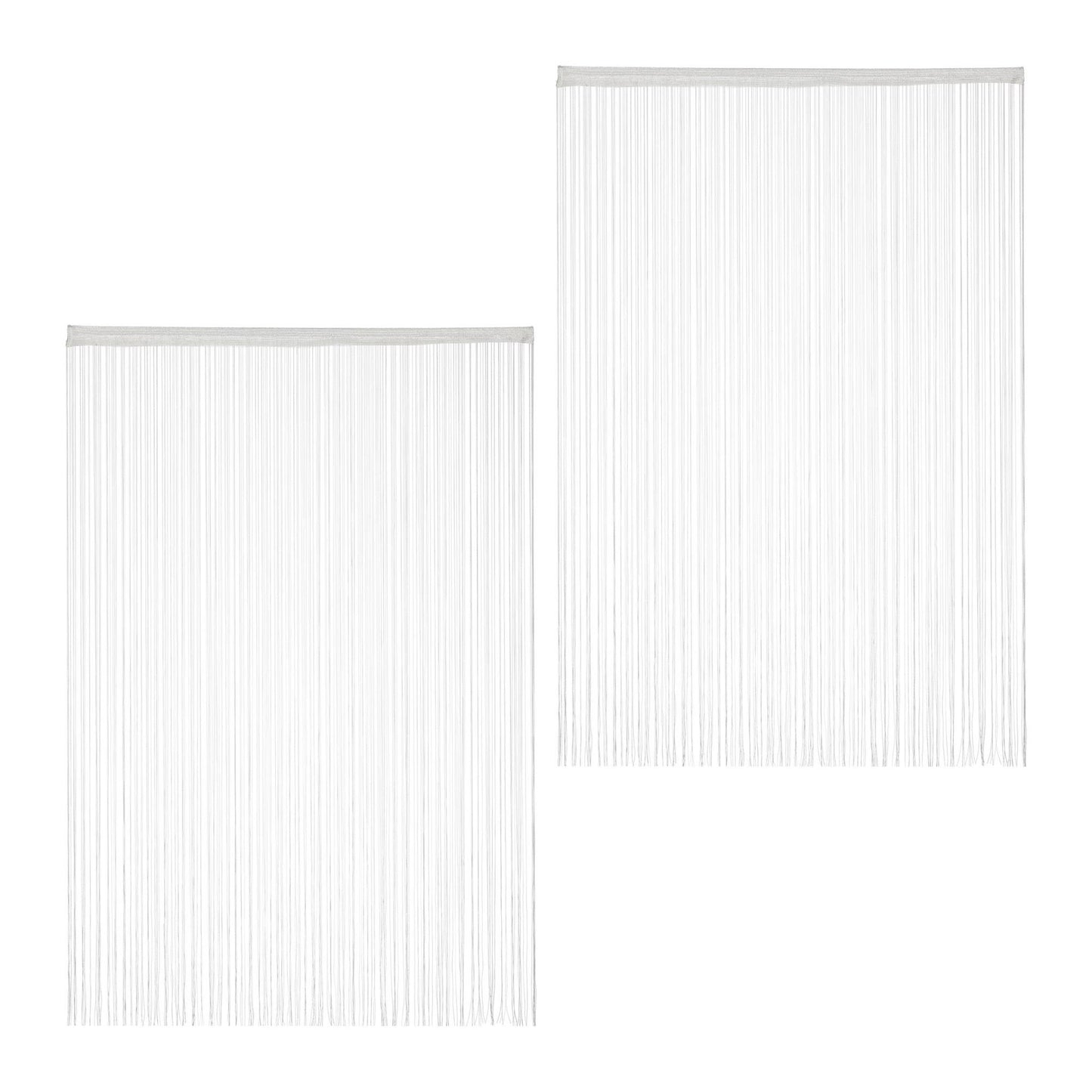 String curtain white