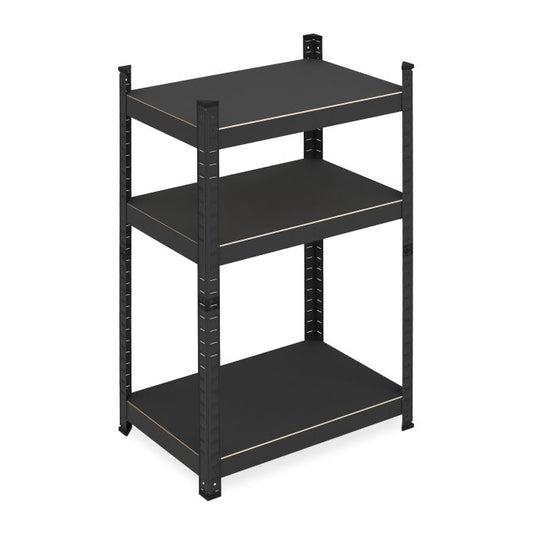 Strong shelves with 3 levels