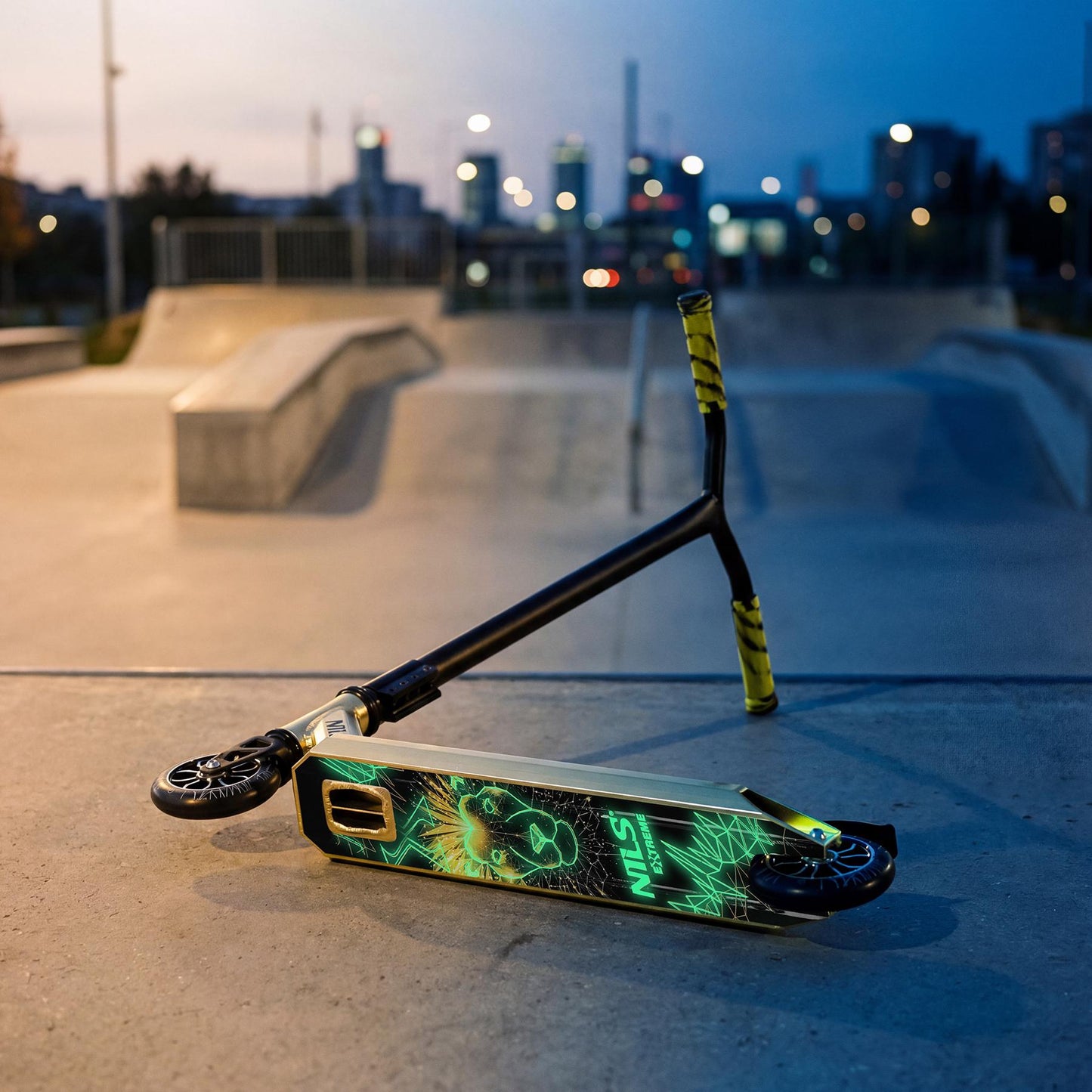 Stunt Scooter, 110mm PU Wheels, ABEC7 Bearings