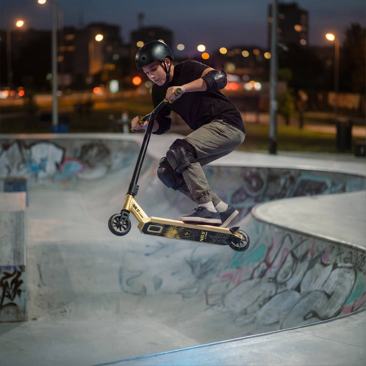 Stunt Scooter, 110mm PU Wheels, ABEC7 Bearings