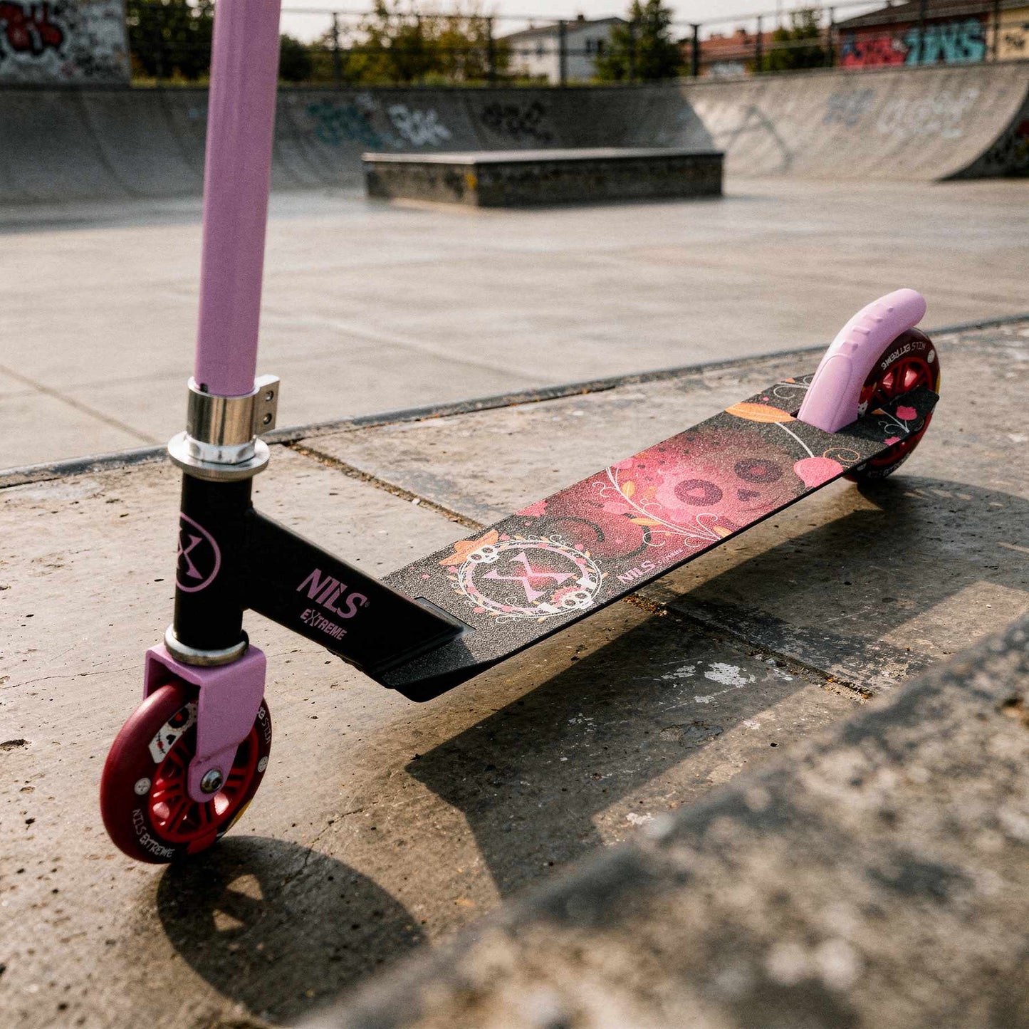 Stunt Scooter, Steel Frame, 110mm Wheels, ABEC5
