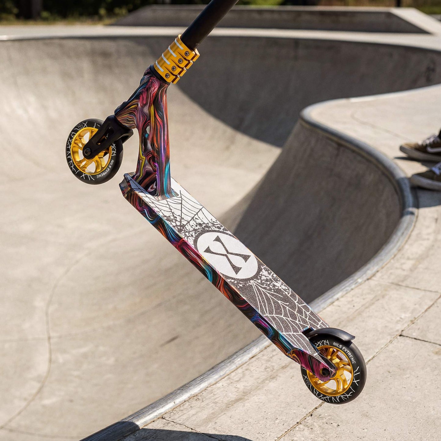 Stunt Scooter for Tricks, ABEC-9 Bearings, 110mm Wheels