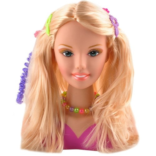 Styling head with accessories 23437