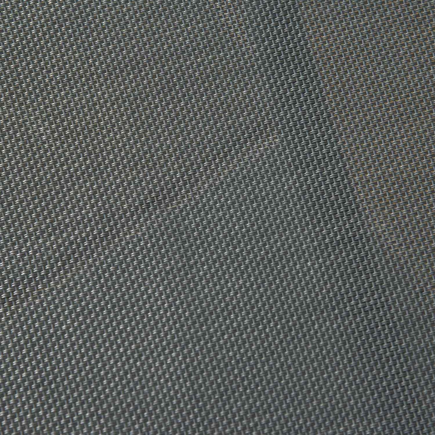Adjustable sun lounger in gray mesh, foldable and ergonomic