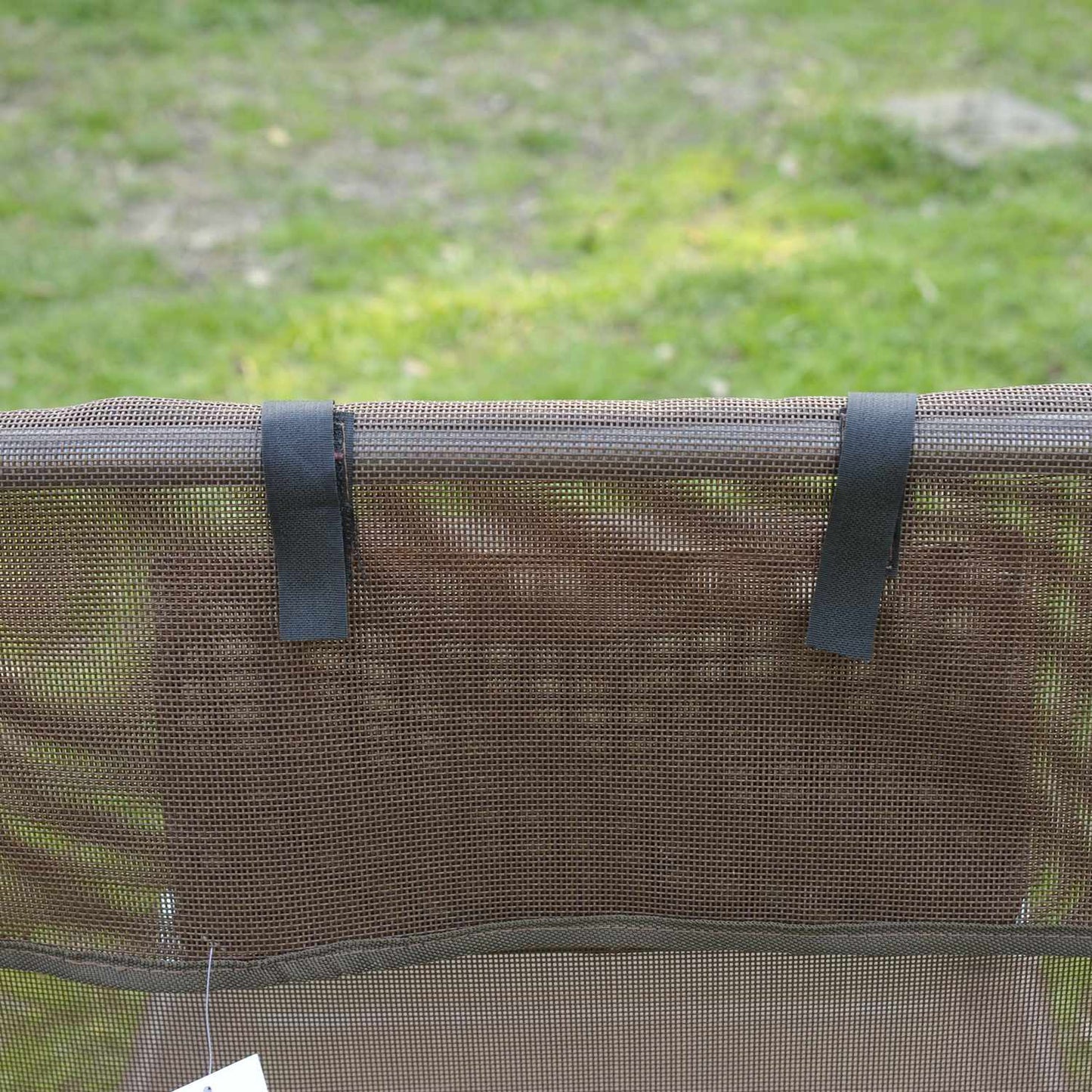 Outdoor sun lounger, brown – Garden and terrace relaxation