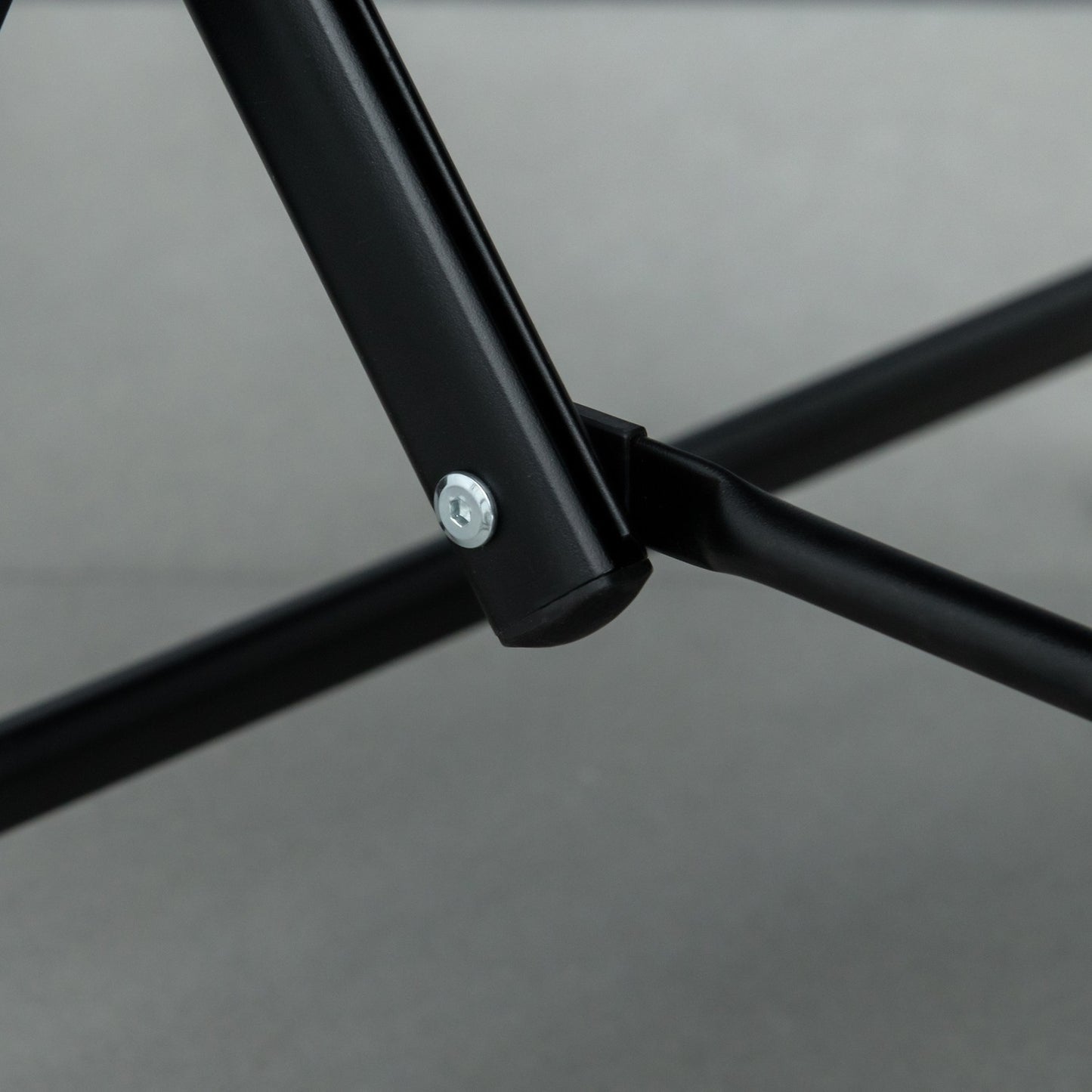 Adjustable reclining garden chair, black textile, steel 70x65x111 cm