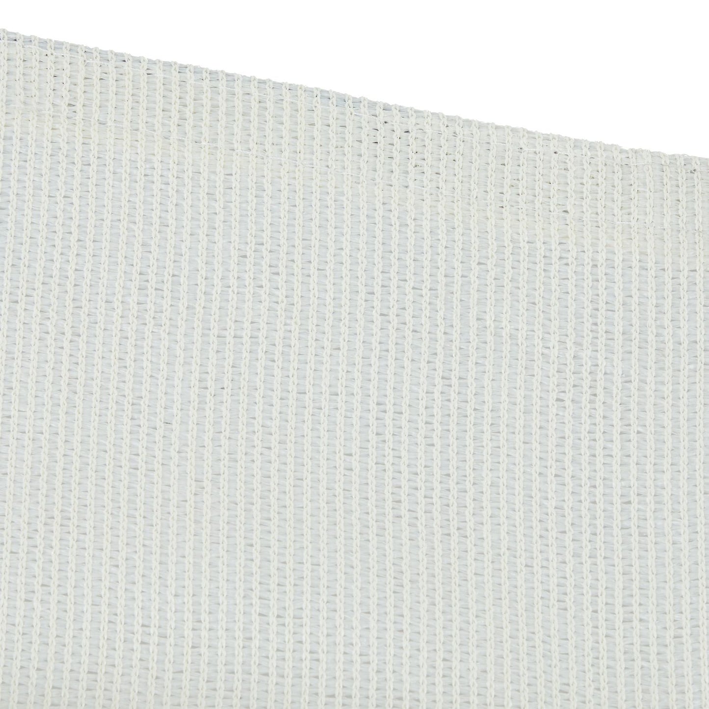 Sun sail polyethylene triangular white