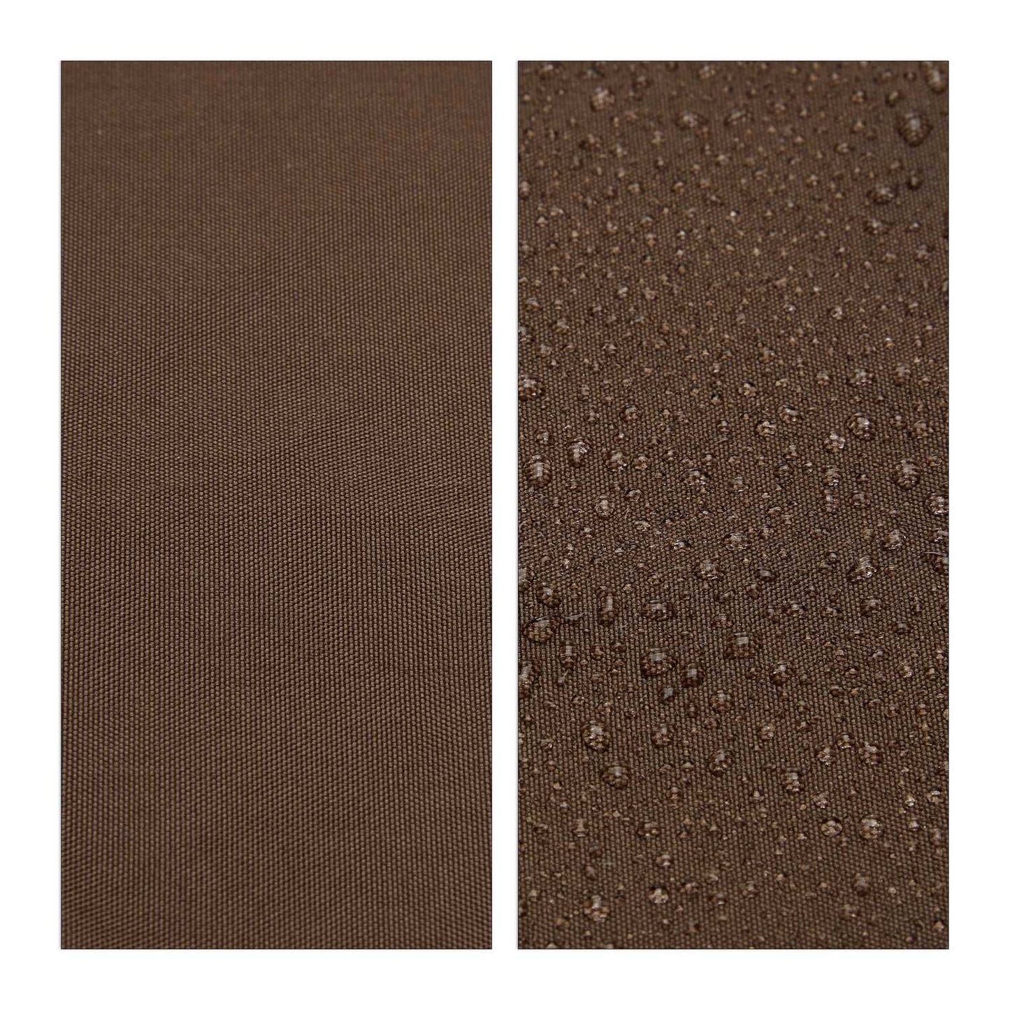 Sun sail rectangular brown