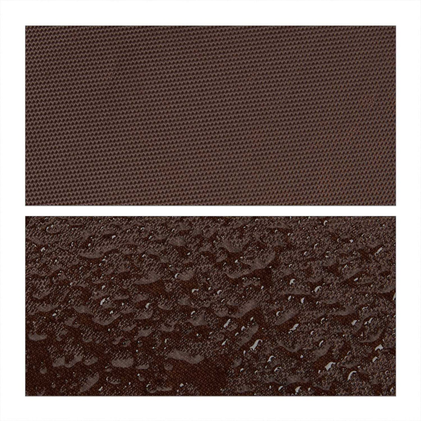 Sun sail rectangular brown