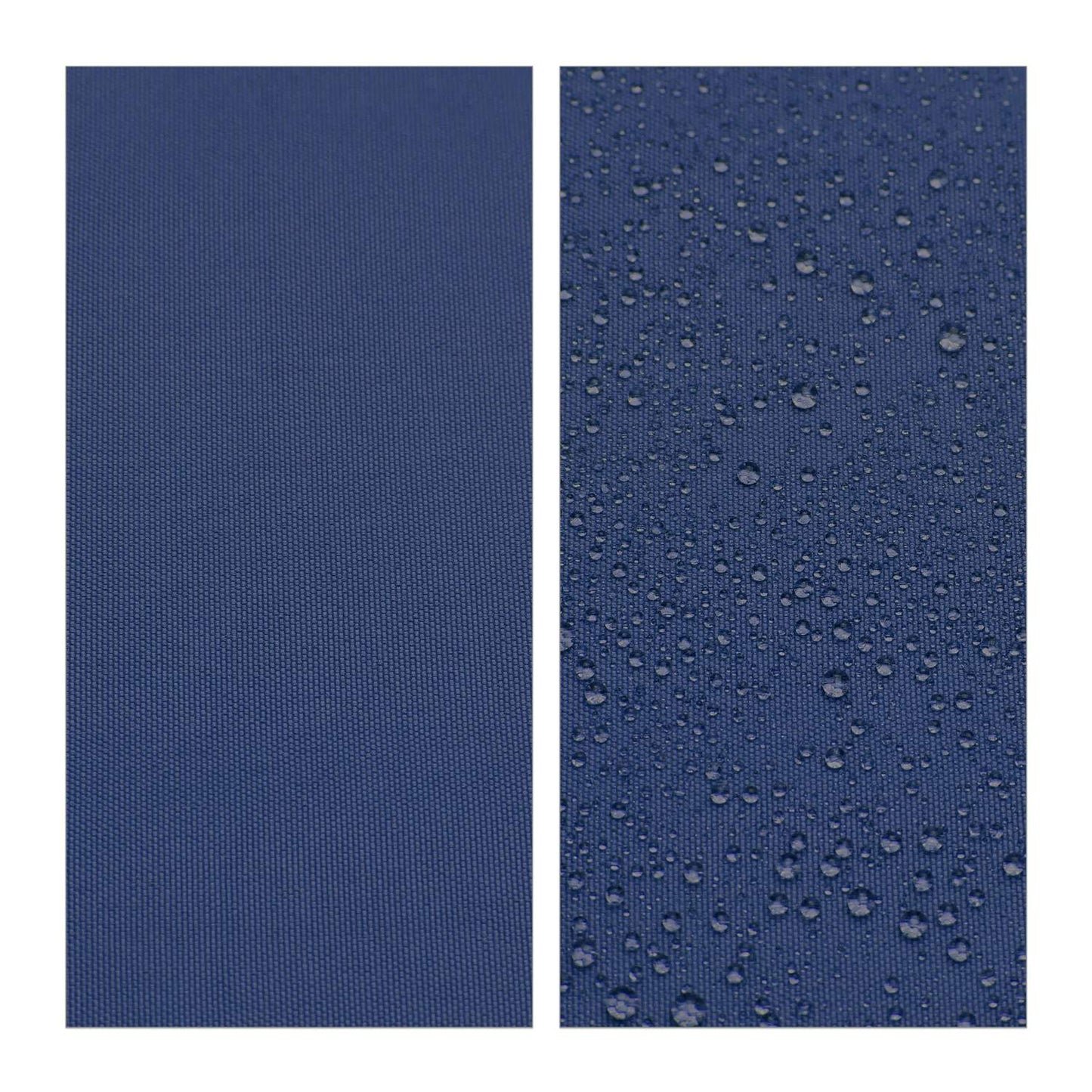 Sun sail rectangular dark blue