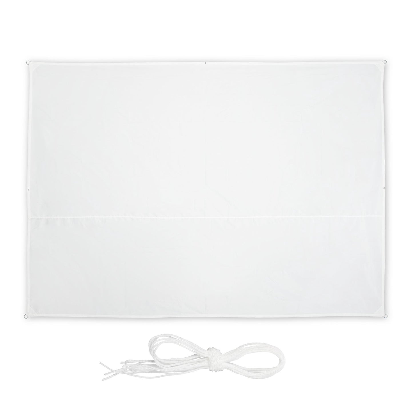 Sun sail rectangular white