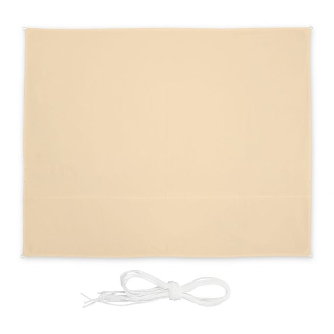 Sun sail rectangular white