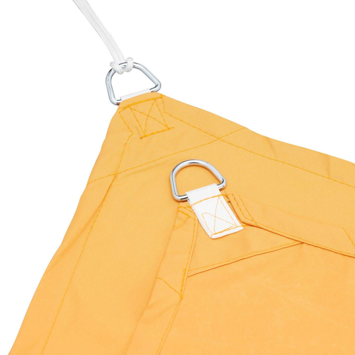 Sun sail rectangular yellow