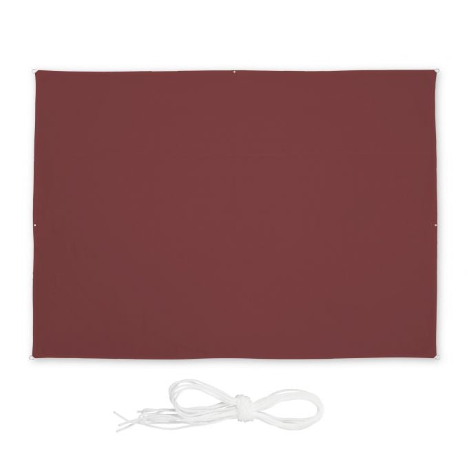Sun sail rectangular yellow