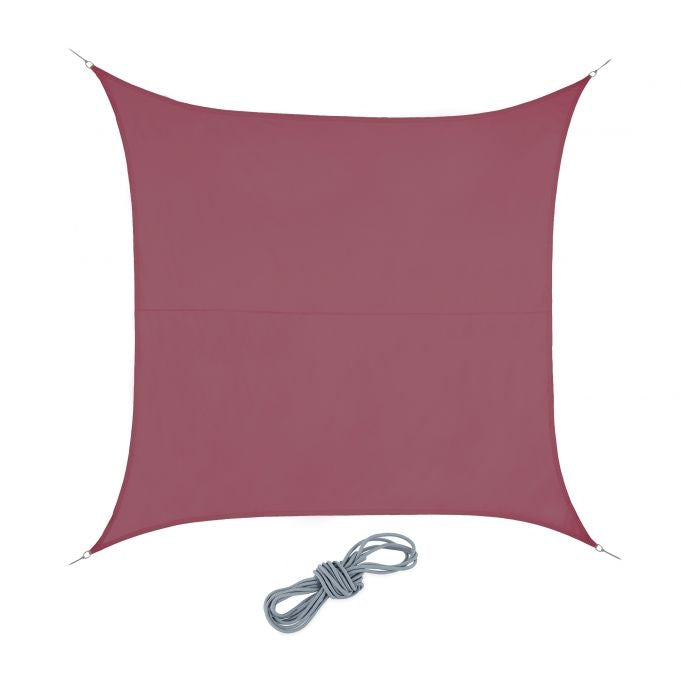 Sun sail square burgundy