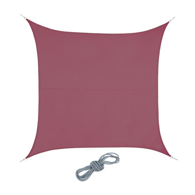Sun sail square burgundy
