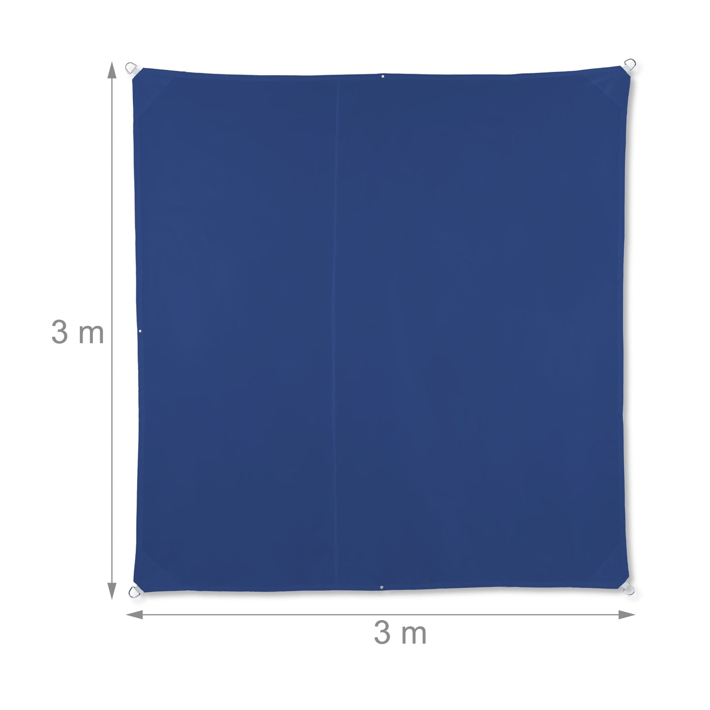 Sun sail square dark blue