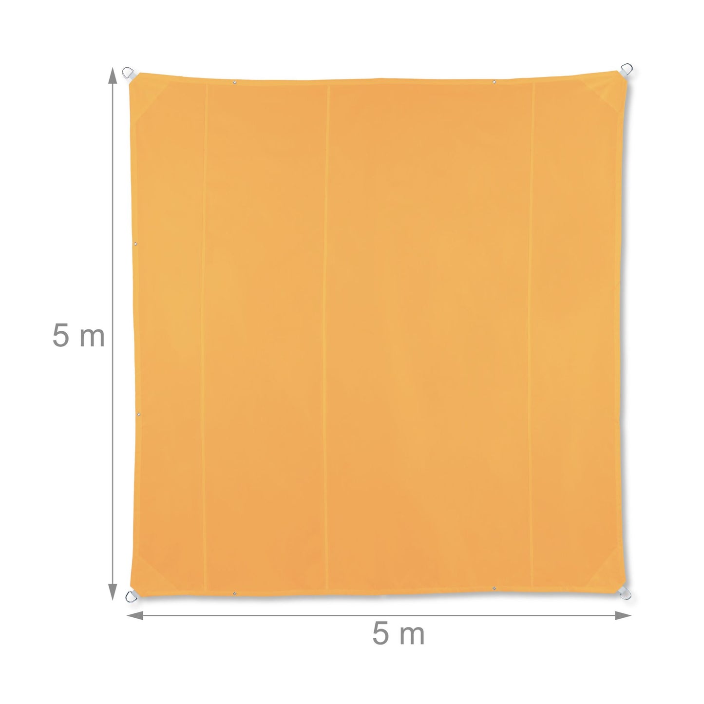 Sun sail square yellow